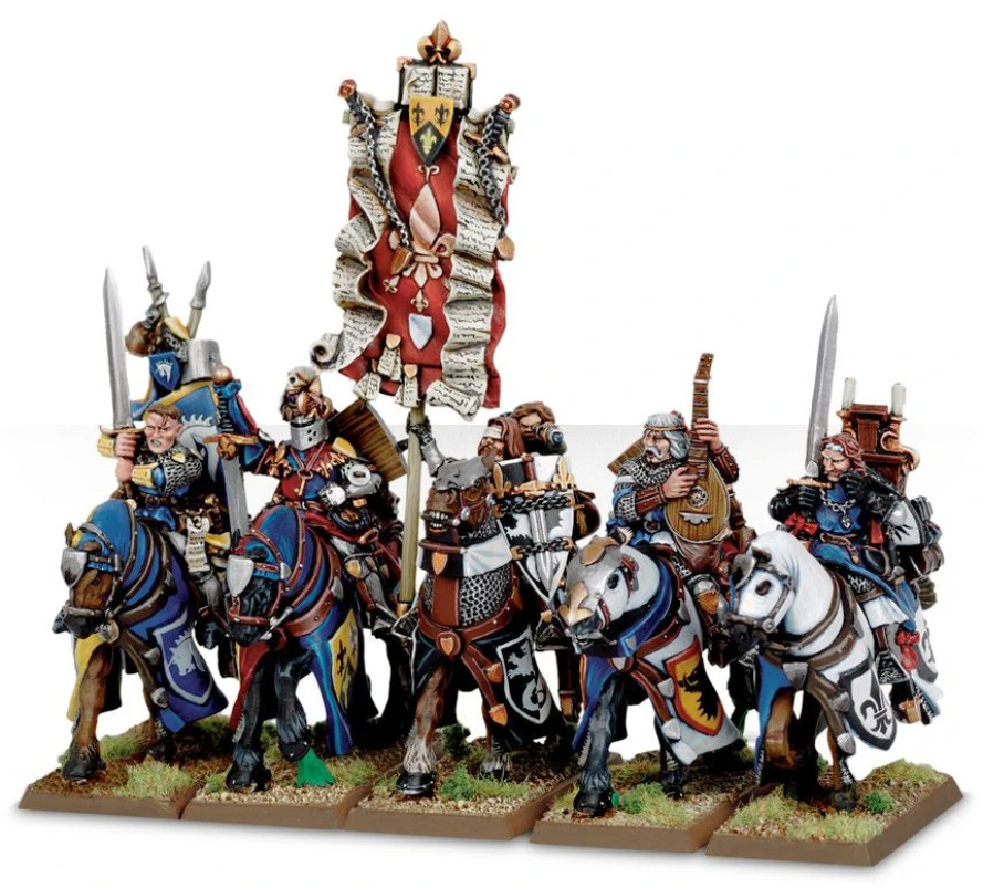 Warhammer Bretonnian Grail Knights Lance Arm Metal Games Workshop Knight Bit A 